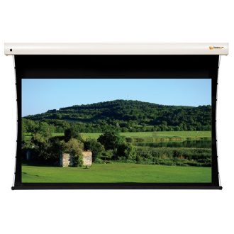   FUNSCREEN 100" (16:9) Premium Plus motoros vetítővászon (oldalfeszített, Méret: 247x134 cm, Látható méret:221x124 cm)