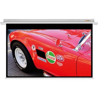   FUNSCREEN 100" (16:9) PREMIUM PLUS motoros vetítővászon (álmennyezeti, Méret: 231x129 cm, Látható méret: 221x124 cm)