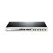 D-LINK Switch 12x10Gbps + 2xGigabit SFP+ 2xGigabit kombó SFP+ 1 konzol port Menedzselhető Rackes, DXS-1210-16TC/E
