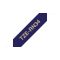 BROTHER Textil szalag TZe-RN34, Sötétkék alapon Arany, 12mm  0.47", 4 méter