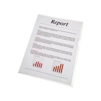   ESSELTE Genotherm, "L", A4, 85 mikron, narancsos felület, "Standard"