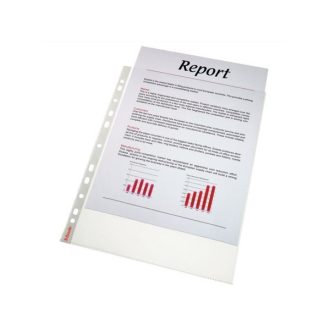   ESSELTE Genotherm, lefűzhető, A4, 85 mikron, narancsos felület,"Standard"
