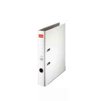   ESSELTE Iratrendező, 50 mm, A4, PP/karton, élvédő sínnel,"Economy", fehér