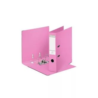   ESSELTE Iratrendező, 75 mm, A4, PP, élvédő sínnel,"Standard", mályva