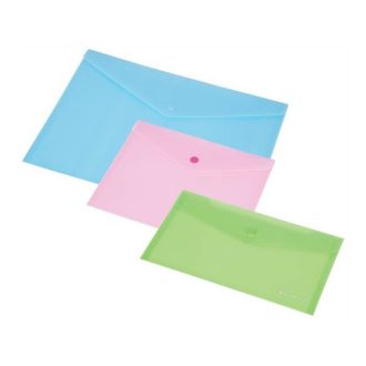   PANTA PLAST Irattartó tasak, DL, PP, patentos, PANTA PLAST, pasztell rózsaszín