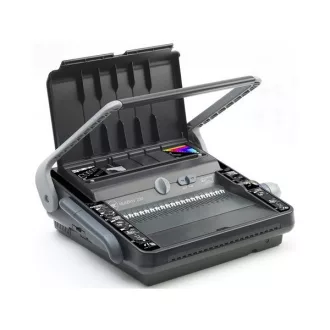   GBC Spirálozógép, fém és műanyag spirálkötéshez, manuális, 450 lap,"MultiBind 230"