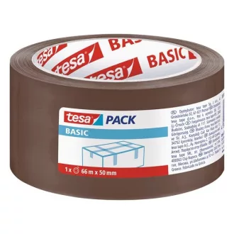   TESA Csomagolószalag, 50 mm x 66 m, TESA "Basic", barna