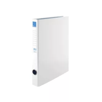   VICTORIA Gyűrűs könyv, 2 gyűrű, 35 mm, A4, PP/karton, VICTORIA, fehér