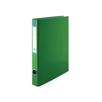   VICTORIA Gyűrűs könyv, 2 gyűrű, 35 mm, A4, PP/karton, VICTORIA, zöld