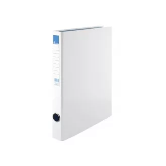   VICTORIA Gyűrűs könyv, 4 gyűrű, 35 mm, A4, PP/karton, VICTORIA, fehér