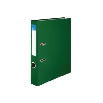   VICTORIA Iratrendező, 50 mm, A4, PP/karton, élvédő sínnel, VICTORIA, "Basic", zöld
