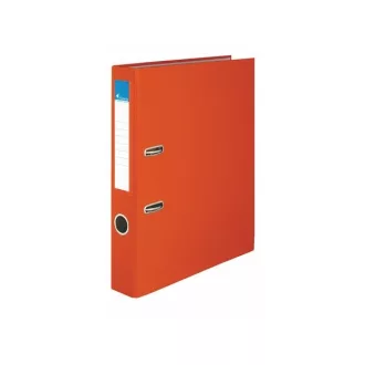   VICTORIA Iratrendező, 50 mm, A4, PP/karton, VICTORIA, "Basic", narancs