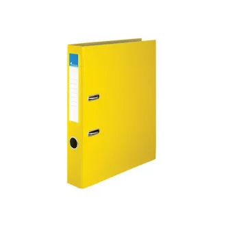   VICTORIA Iratrendező, 50 mm, A4, PP/karton, VICTORIA, "Basic", sárga