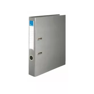   VICTORIA Iratrendező, 50 mm, A4, PP/karton, VICTORIA, "Basic", szürke