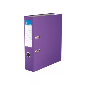   VICTORIA Iratrendező, 75 mm, A4, PP/karton, VICTORIA, "Basic", lila