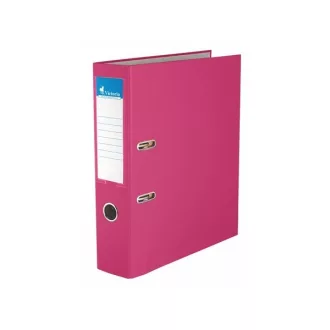   VICTORIA Iratrendező, 75 mm, A4, PP/karton, VICTORIA, "Basic", rózsaszín