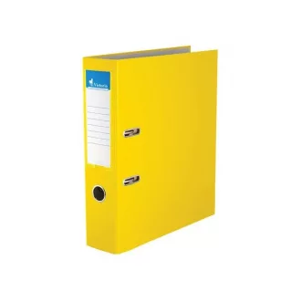  VICTORIA Iratrendező, 75 mm, A4, PP/karton, VICTORIA, "Basic", sárga