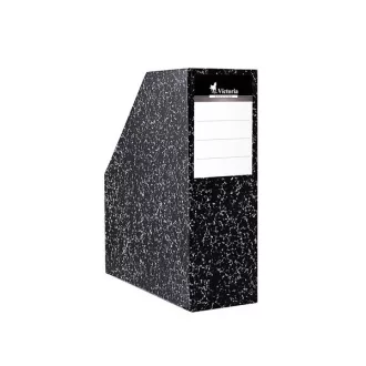   VICTORIA Iratpapucs, karton, 90 mm, VICTORIA, "Márvány"