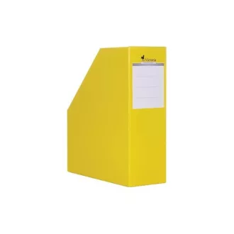 VICTORIA Iratpapucs, karton, 90 mm, VICTORIA, sárga