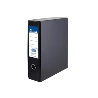   VICTORIA Tokos iratrendező, 75 mm, A4, karton, VICTORIA, fekete