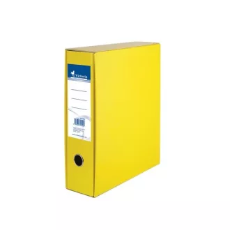   VICTORIA Tokos iratrendező, 75 mm, A4, karton, VICTORIA, sárga