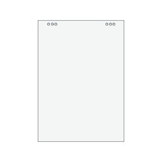   VICTORIA Flipchart papír, sima, 68x98 cm, 5x20 lap, VICTORIA