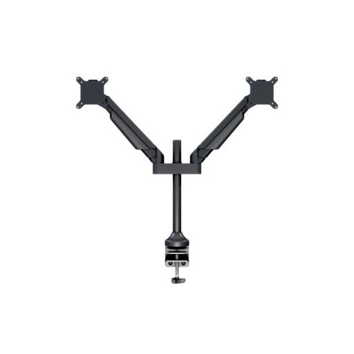 MULTIBRACKETS 2 karos asztali konzol, M VESA Gas Lift Arm Dual Black HD (15-32", max.VESA: 100x100 mm, 21 kg)