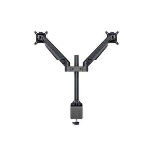 MULTIBRACKETS 2 karos asztali konzol, M VESA Gas Lift Arm Dual Black HD (15-32", max.VESA: 100x100 mm, 21 kg)