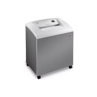   DAHLE Iratmegsemmisítő 414, CD/DVD/Kártya/Gémkapocs, 24-26 lap (80gr), P-4/F-1/O-3/T-4/E-3, 4,5 m/min, 140 liter