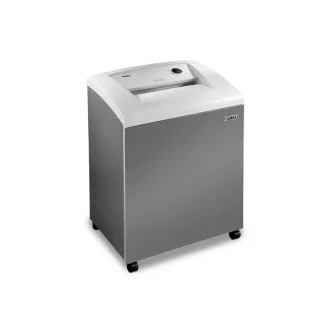   DAHLE Iratmegsemmisítő 416, CD/DVD/Kártya/Gémkapocs, 18-20 lap (80gr), P-4/F-1/O-3/T-4/E-3, 5,7 m/min, 160 liter