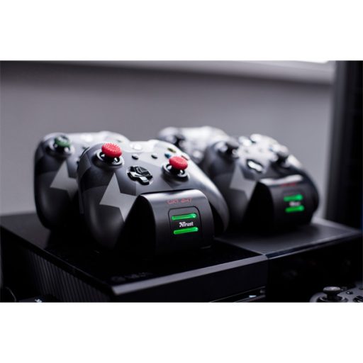 TRUST Kettős töltő dokkoló 20406 (GXT 247 Duo Charging Dock for Xbox One)