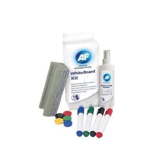   AF Tisztítófolyadék, táblához, szivaccsal, törlőkendővel, mágnessel, táblafilccel, 125 ml,"Whiteboard cleaning kit"