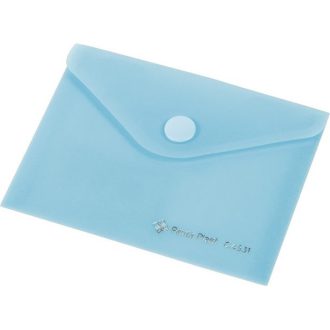   PANTA PLAST Irattartó tasak, A6, PP, patentos, 160 mikron, , pasztell kék