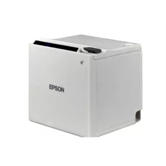   EPSON Blokknyomtató - TM-M30 (121B0) (200mm/s, 203dpi, 80mm, USB/LAN, fehér)