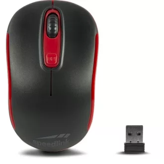   SPEEDLINK SL-630013-BKRD CEPTICA vezeték nélküli egér, fekete-piros