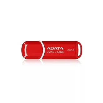 ADATA Pendrive 64GB, UV150 USB 3.2, Piros