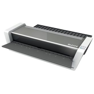   LEITZ Laminálógép, A3, 80-250 mikron, "iLAM Touch 2", fehér-antracit