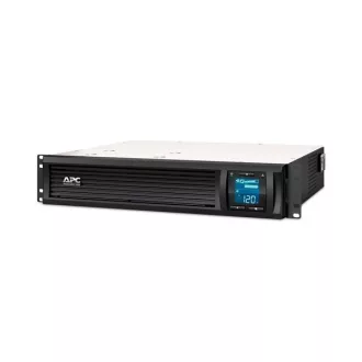   APC Smart-UPS SMC1000I2UC (4 IEC13) 1000VA (600 W) LCD 230V, LINE-INTERAKTÍV szünetmentes tápegység, rackes Smart Con.