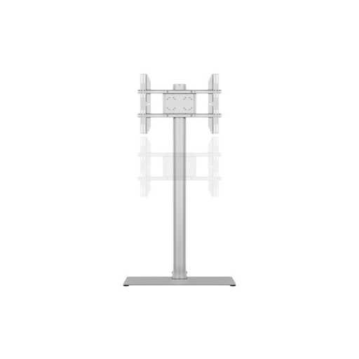 MULTIBRACKETS Padlóállvány, M Display Stand 180 Single Silver w. Floorbase (24-65", max.VESA: 700x400 mm, 50 kg)