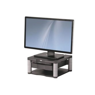   FELLOWES, Monitorállvány, "Premium Plus™", grafitszürke