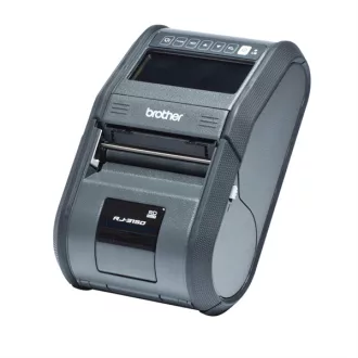   BROTHER RJ-3150 3"/80mm széles hordozható címke és blokknyomtató Wi-Fi, Bluetooth és színes kijelző