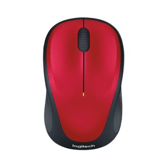 LOGITECH Egér - M235 Vezeték Nélküli Optikai Nano, Piros