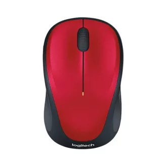 LOGITECH Egér - M235 Vezeték Nélküli Optikai Nano, Piros