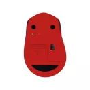 LOGITECH Egér - M330 Silent Plus Vezeték Nélküli Optikai, Piros