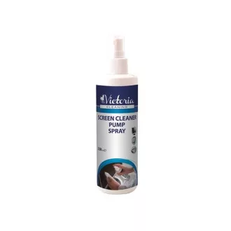   VICTORIA Tisztítófolyadék, képernyőhöz, antisztatikus, pumpás, 250 ml,