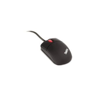 LENOVO Vezetékes egér - Travel Optikai, USB, fekete