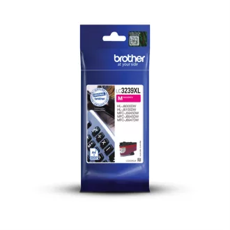   BROTHER Tintapatron LC3239XLM, Szuper nagy töltetű - 5000 oldal, Magenta