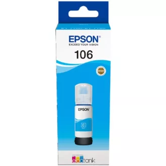 EPSON Tintapatron 106 EcoTank Cyan ink bottle
