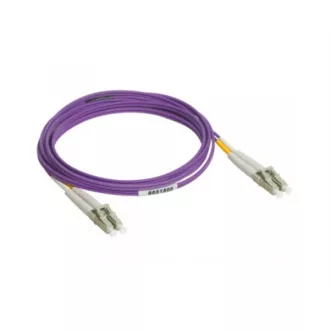   LEGRAND patch kábel optika OM3 (PC)multimódusú LC/LC duplex 50/125 um LSZH (LSOH)lila 2 méter