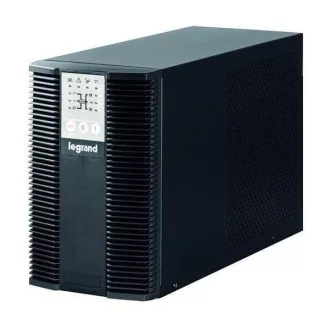   LEGRAND KEOR LP szünetmentes áramforrás 2 kVA 5 perc BEM: C14 KIM: 6xC13 RS232 SNMP szlot online kettős konverziós UPS